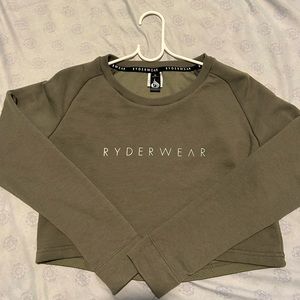Ryderwear long sleeve gym top small